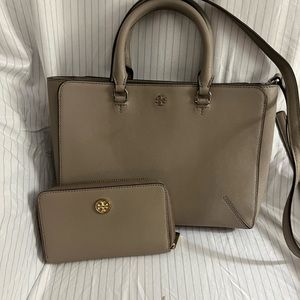 Tory Burch handbag with wallet